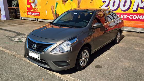 NISSAN VERSA 1.6 16V FLEX SV 4P MANUAL NISSAN VERSA 1.6 16V FLEX SV 4P MANUAL